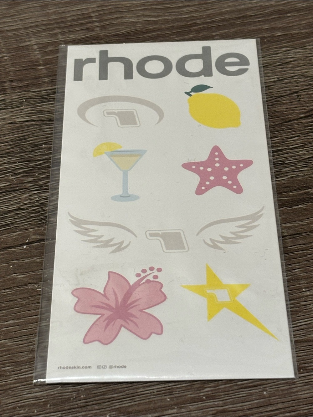 Rhode Summer 25’ Temp Tattoos